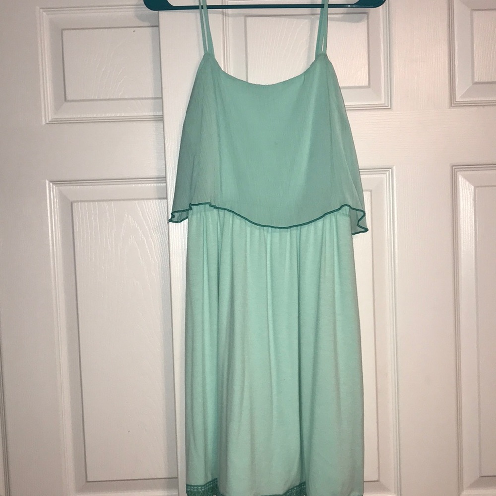 Turquoise dress